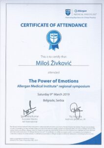Dr Miloš sertifikati 19