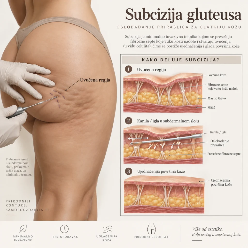 subcizija celulita