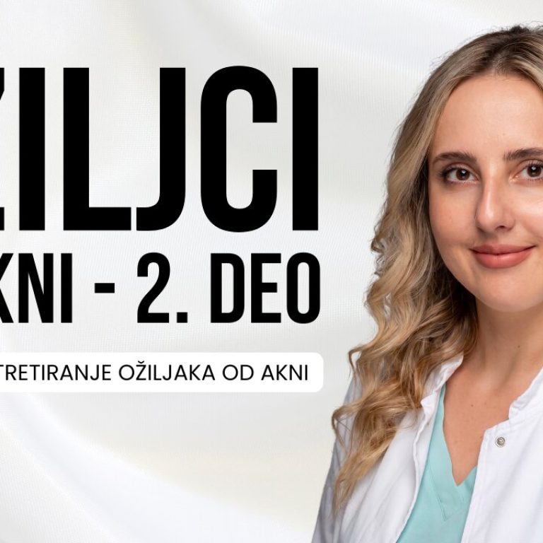 tretmani za ožiljke od akni .